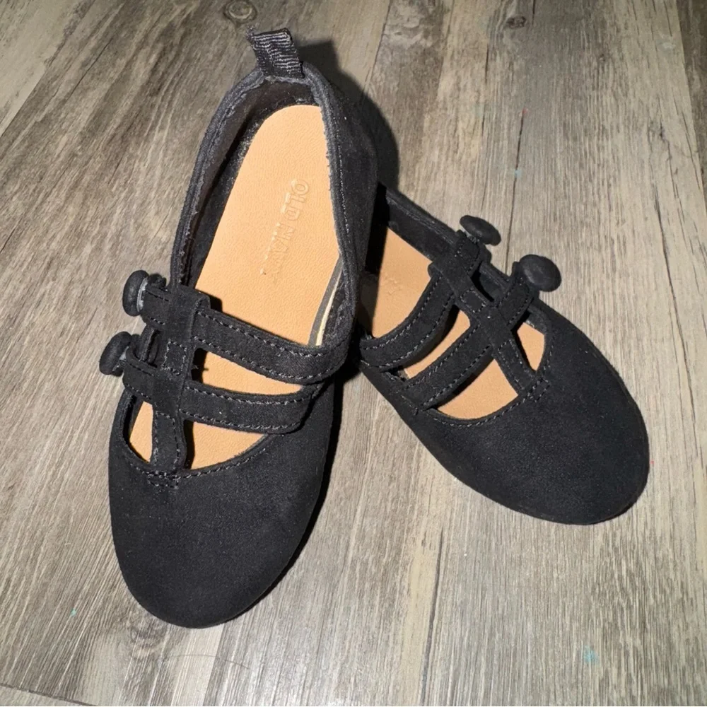 Old Navy Kids Black Slip-on Flats